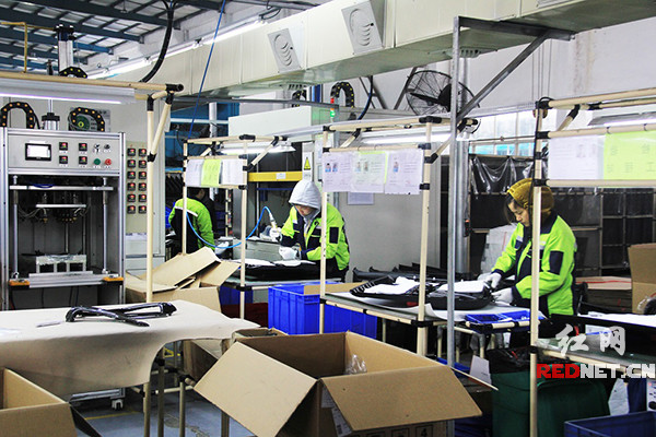 瀏陽高新區企業新年伊始開工忙 火力全開趕訂單